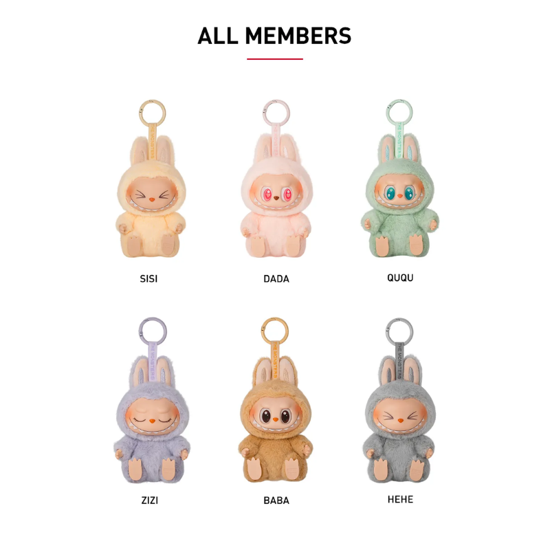 THE MONSTERS HAVE A SEAT - Vinyl Plush Blind Box