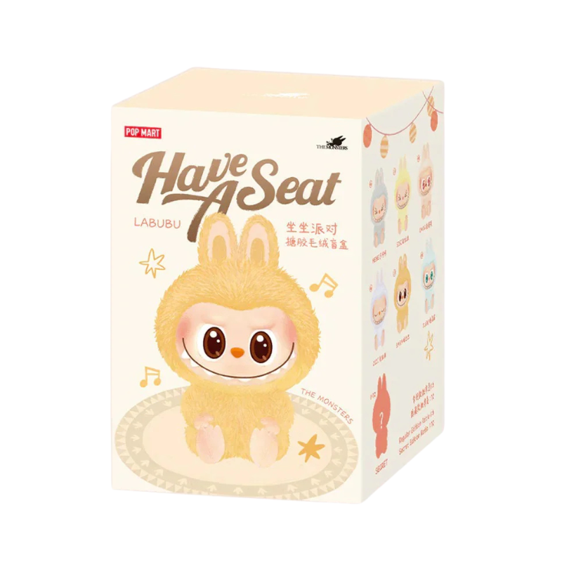 THE MONSTERS HAVE A SEAT - Vinyl Plush Blind Box