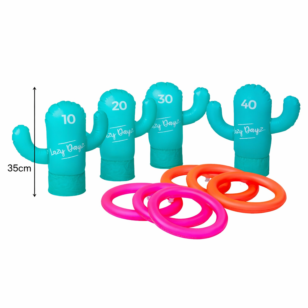 Inflatable Cactus Ring Toss Game For Pool