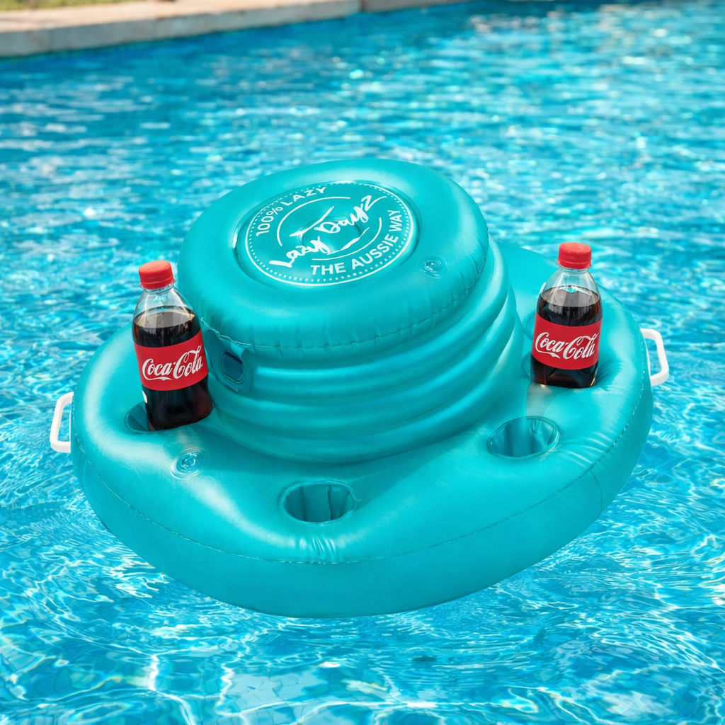 Inflatable Floating Drinks Tub For Pool - Teal