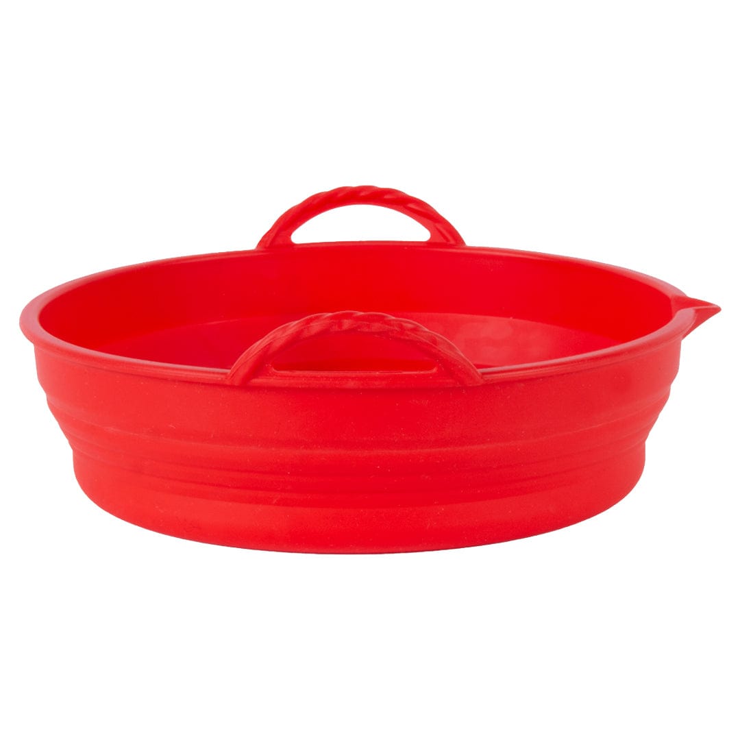 Collapsible Silicone Air Fryer Oven Microwave Liner Round - 06