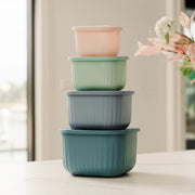 4 Pcs Cook Easy Square Nested Food Storage Set - 04