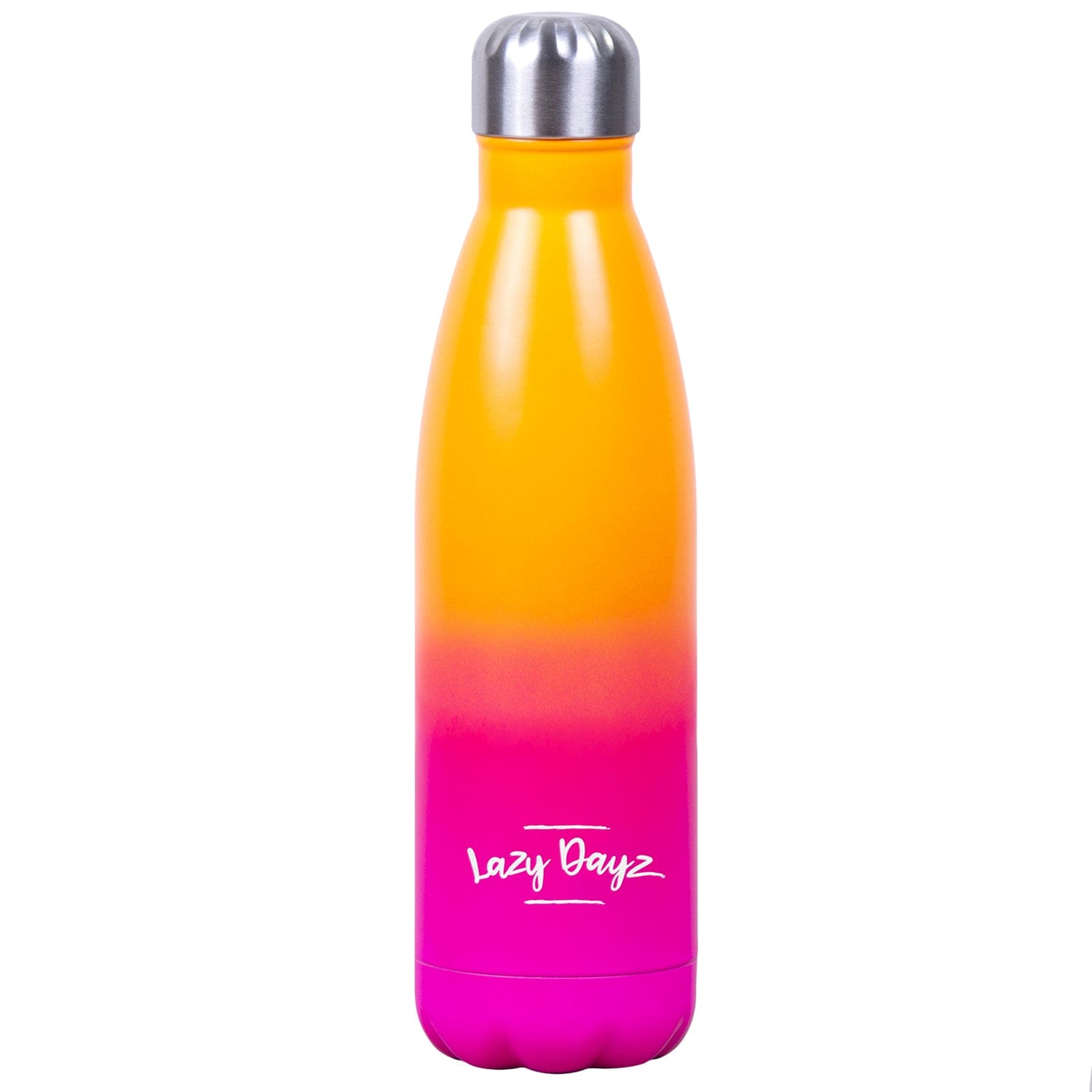 Lazy Dayz Daily Drink Bottle 500Ml Orange Pink Ombre - 05