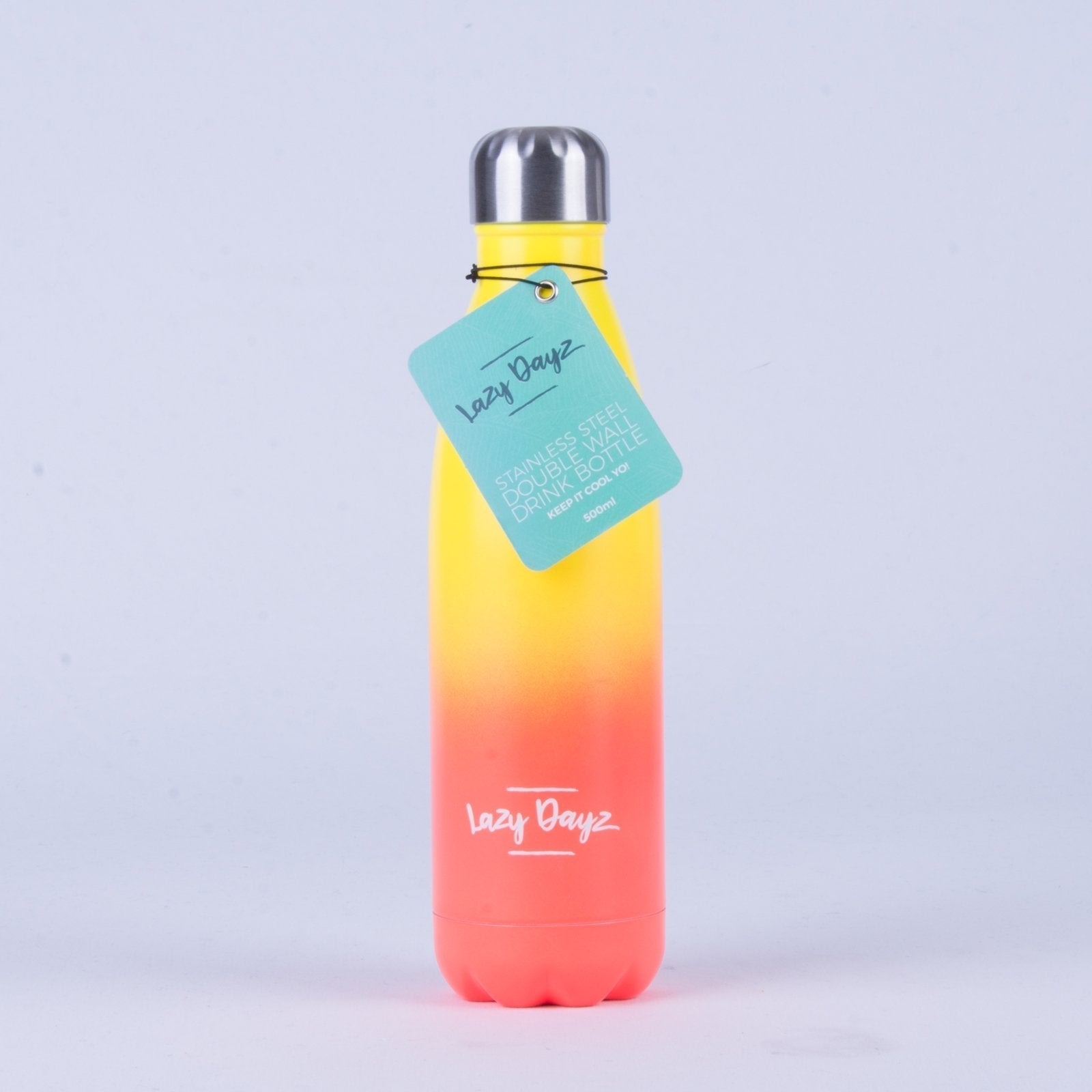 500Ml Double Wall Stainless Steel Daily Drink Bottle Yellow - 07