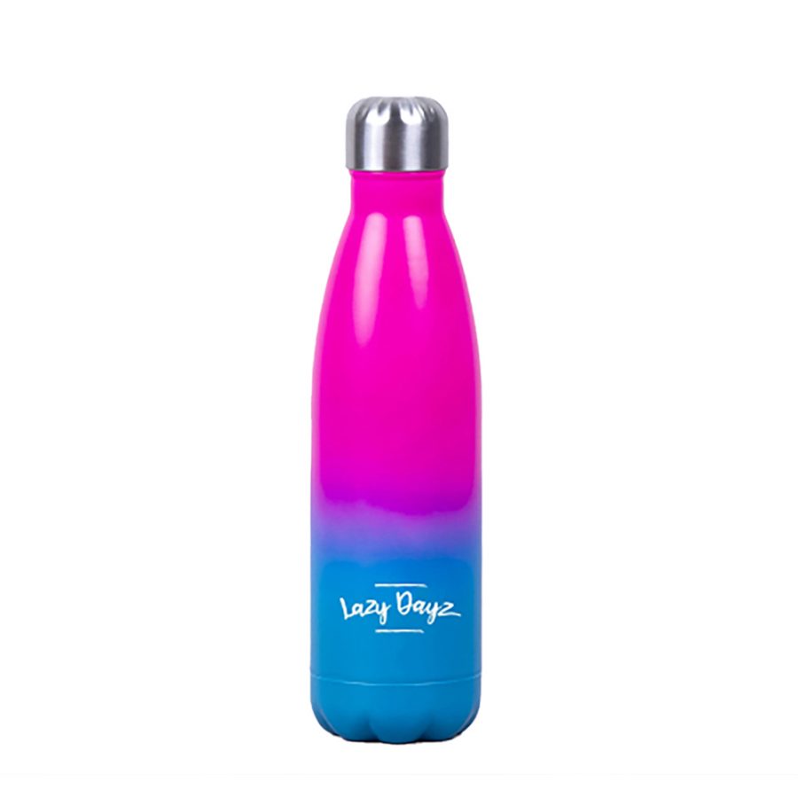500Ml Double Wall Stainless Steel Daily Drink Bottle Pink - 01
