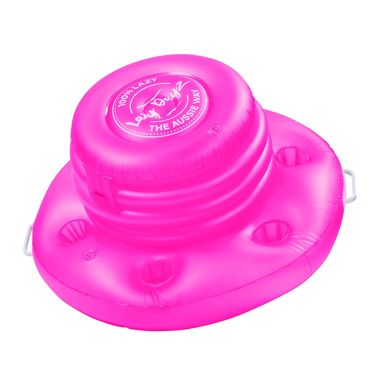 Lazy Dayz Inflatable Drinks Tub Pink - 01