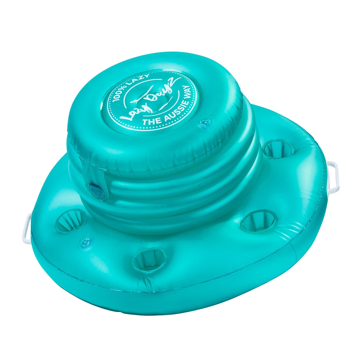 Lazy Dayz Inflatable Drinks Tub Teal - 01