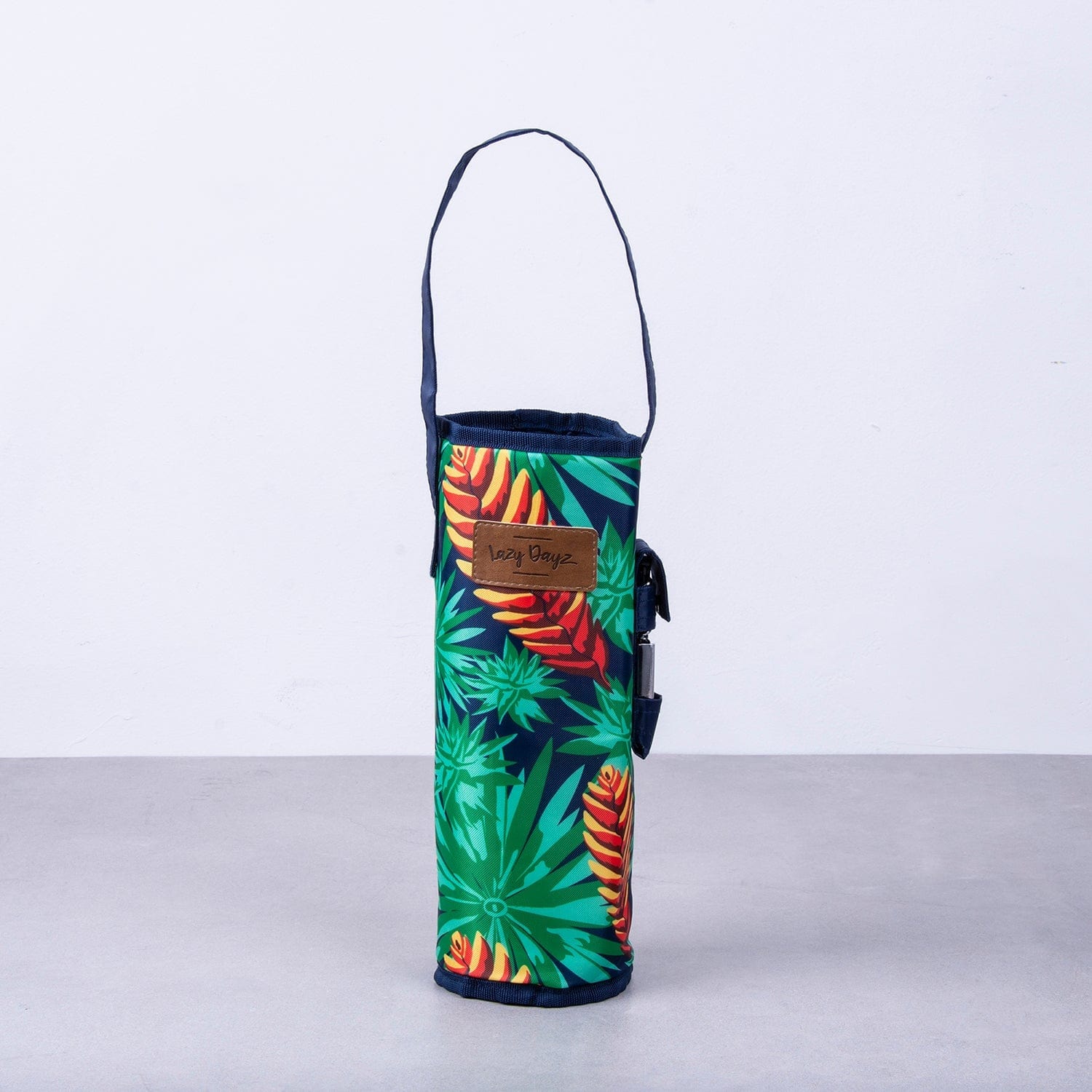 Lazy Dayz Insulated Wine Bottle Tote Mossman - 02