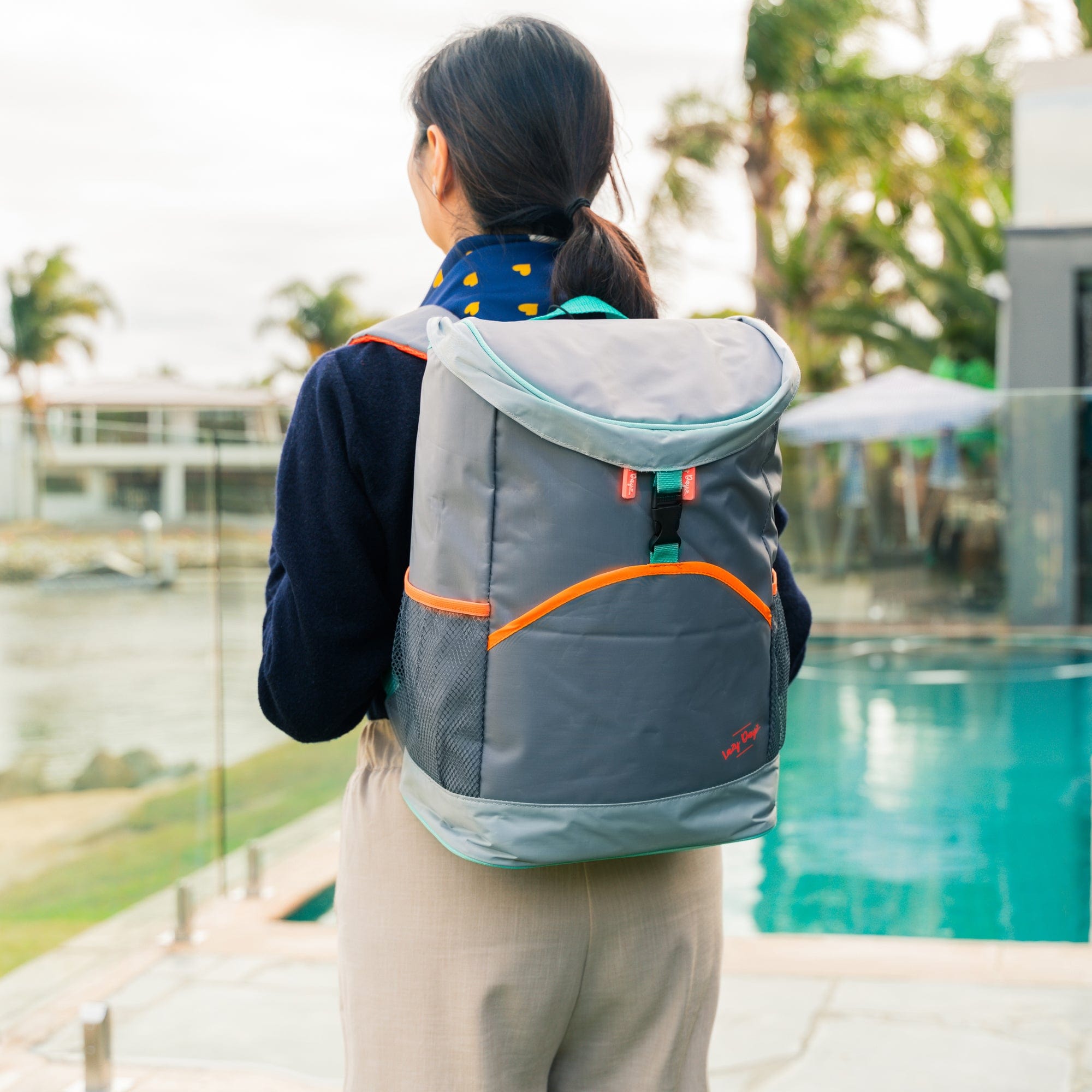 Lazy Dayz Insulated Jumbo Cooler Backpack - 03