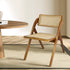 Levede 2X Foldable Rattan Dining Chairs Walnut-1954802988602232838