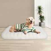 Pawz XL Size Orthopedic Dog Bed with Sherpa Plush Removable Cover in White-2018816753253093382