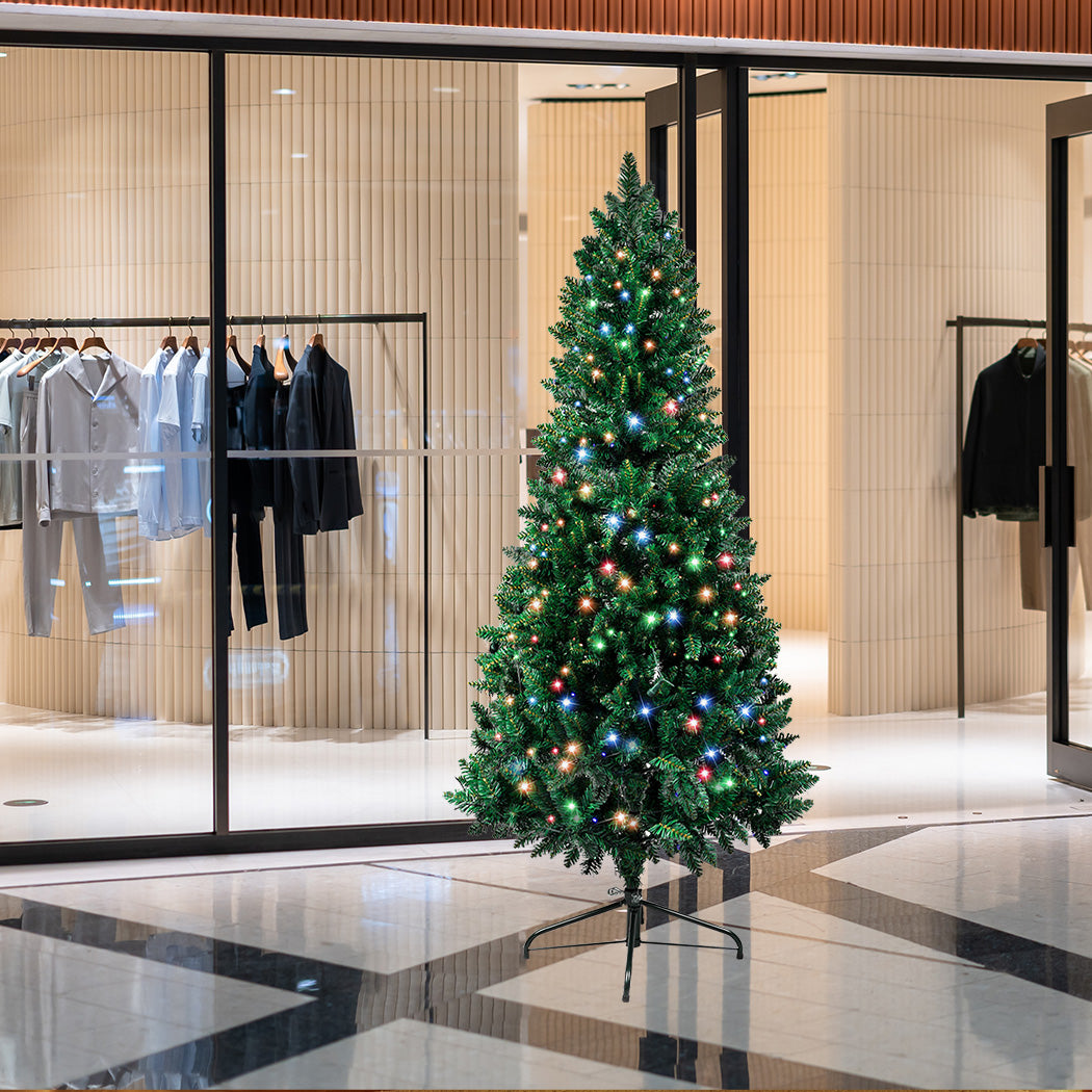 SANTACO Prelit Slim Pencil Christmas Tree 1.8M-1954802397142454278