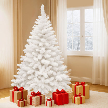 Santaco 1.8M 670 Tips White Christmas Tree-1952534165056524294