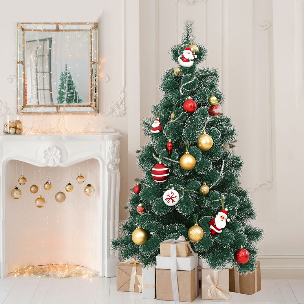 Santaco 1.5M 180 Tips Christmas Tree Full Pine Needle-1952534165438205958