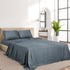 Dreamz 4pcs King Size 100% Bamboo Bed Sheet Set in Charcoal Colour-1954802919740149766