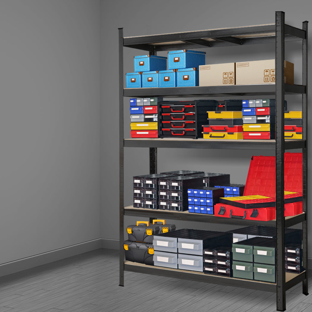Traderight Warehouse Shelving Shelves Black-1954802748398637062