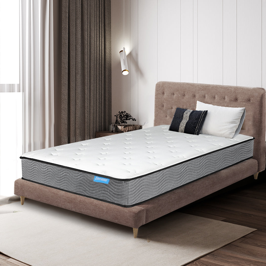 Dreamz Spring Mattress Pocket Bed Top King Single-1954802855676350470