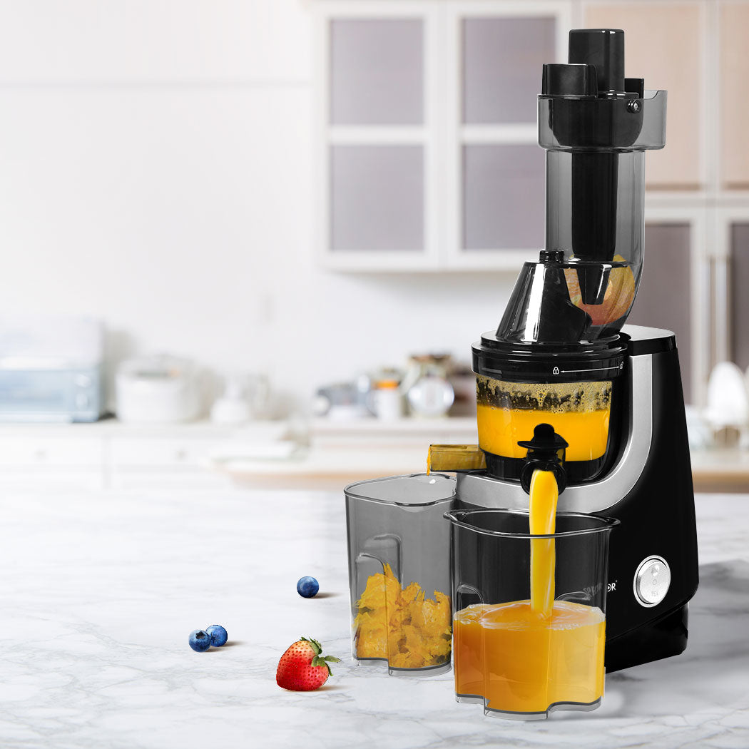 Spector Slow Juicer Cold Press Whole Black-1954802752077041670