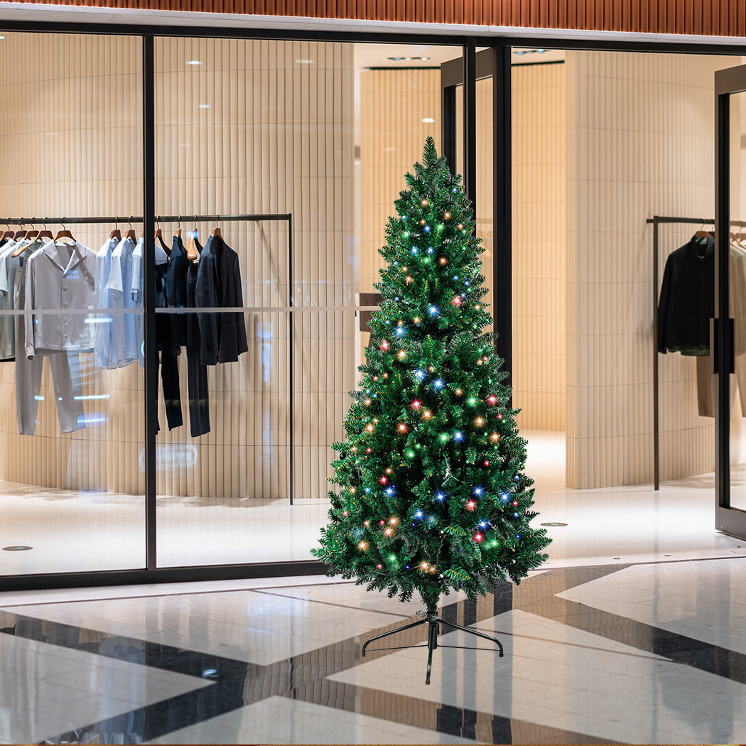 SANTACO Prelit Slim Pencil Christmas Tree 1.5M-1954802396974682118