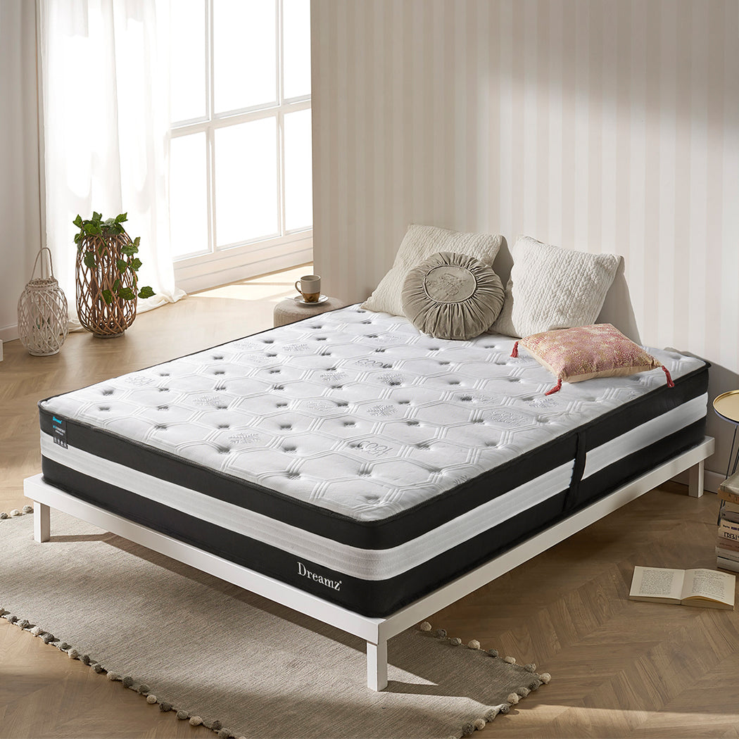 Dreamz Double Cooling Mattress 5 Zone 25cm-2006733095310594054