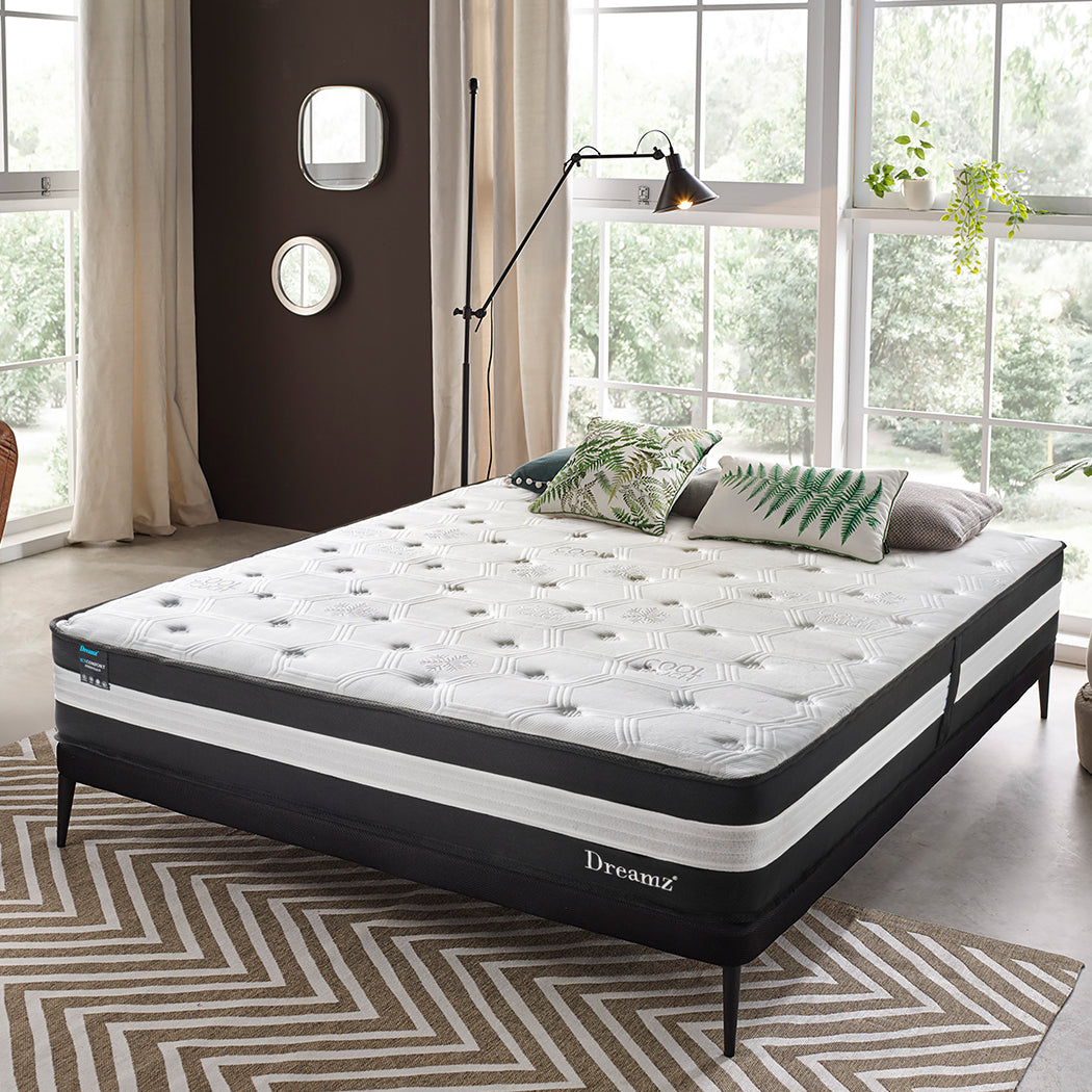 Dreamz Double Cooling Mattress 5 Zone 25cm-2006733095310594055