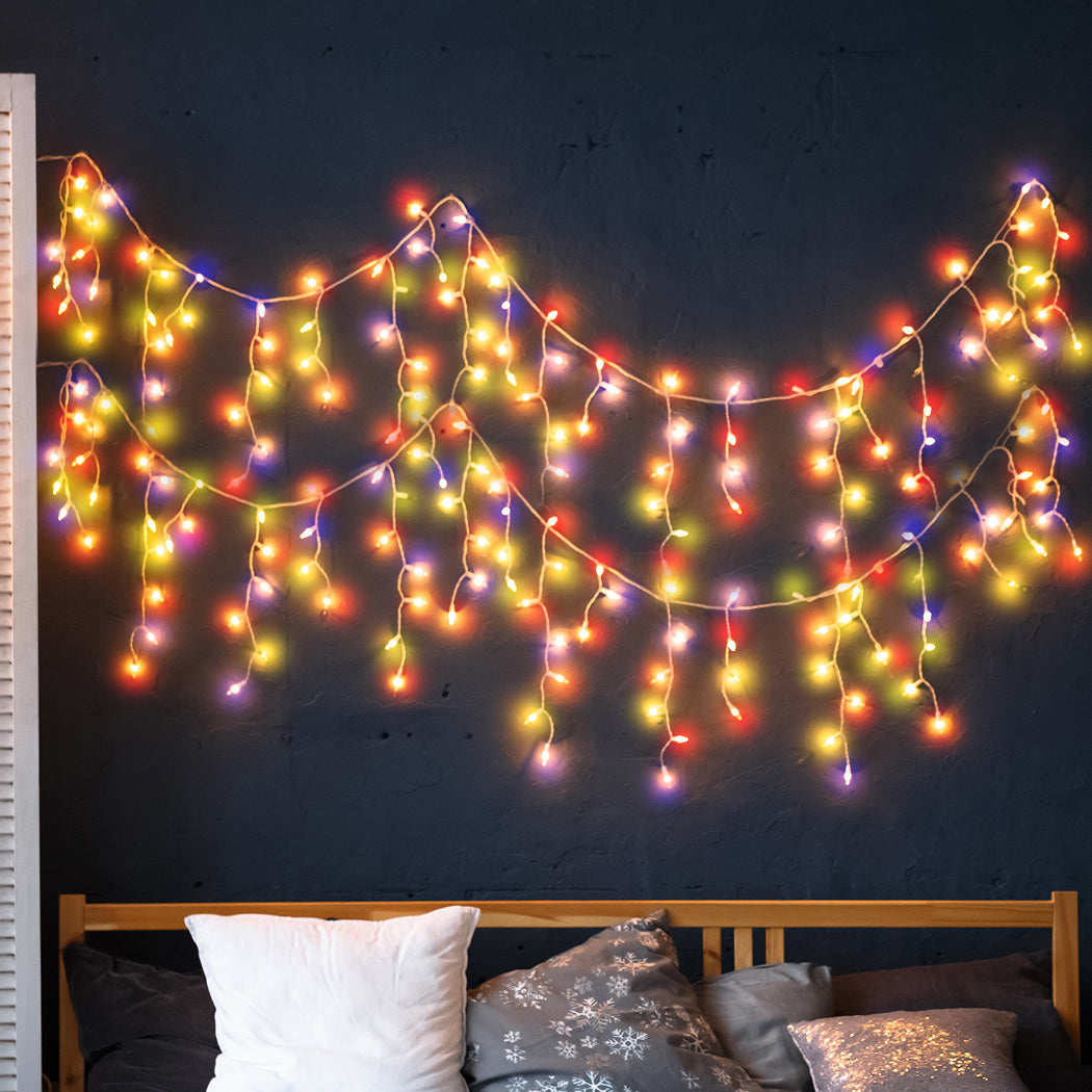Curtain Fairy String Lights Wedding Multi Colour 500 LED-1954803088053374983