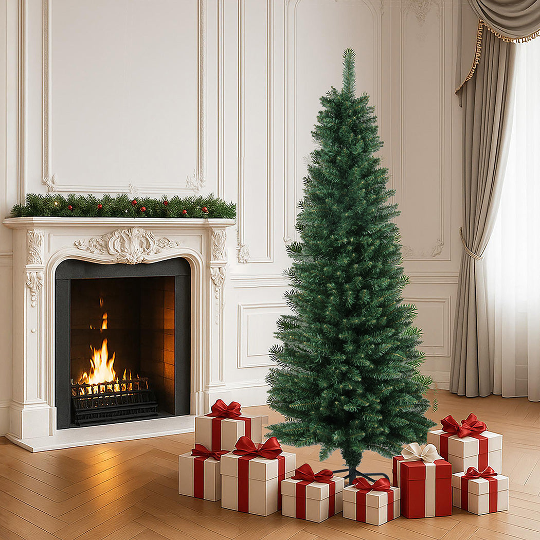 Santaco 1.5M 350 Tips Pencil Christmas Tree-1952534166017019911