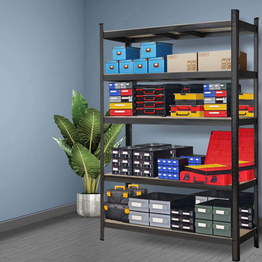 Traderight Warehouse Shelving Shelves Black-1954802748398637063