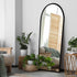 Yezi Floor Mirror Full length Mirrors 1.8M Black-1954803005928902663