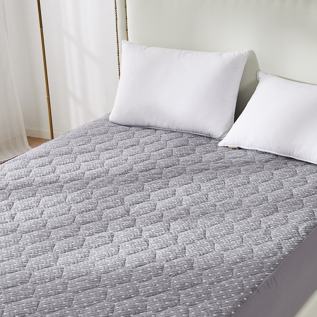 Dreamz Mattress Protector Topper Bamboo Queen-2018816761201299463