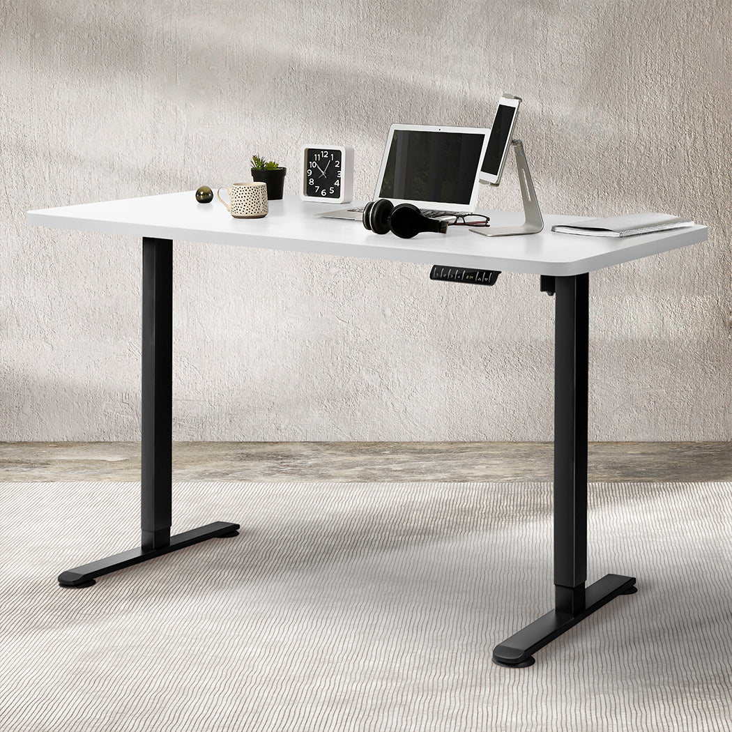 Levede Motorised Standing Desk Height 120cm White 800x 1.5MM-2018816927266377735