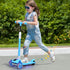 Bopeep Foldable Kids Scooter LED Music Blue-1954802362413617158