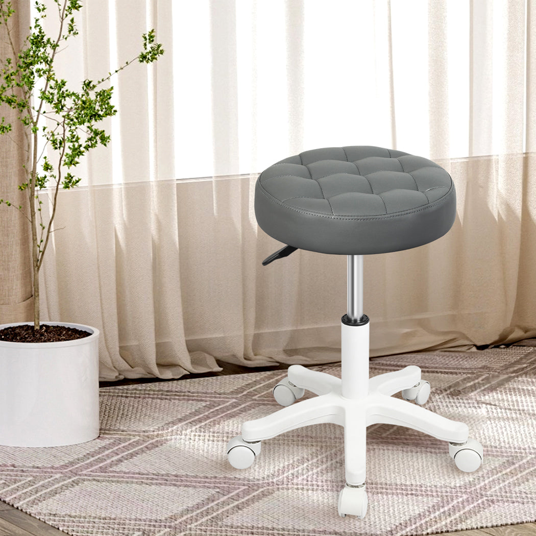 Levede Rolling  Bar Stool-2018816738510114823