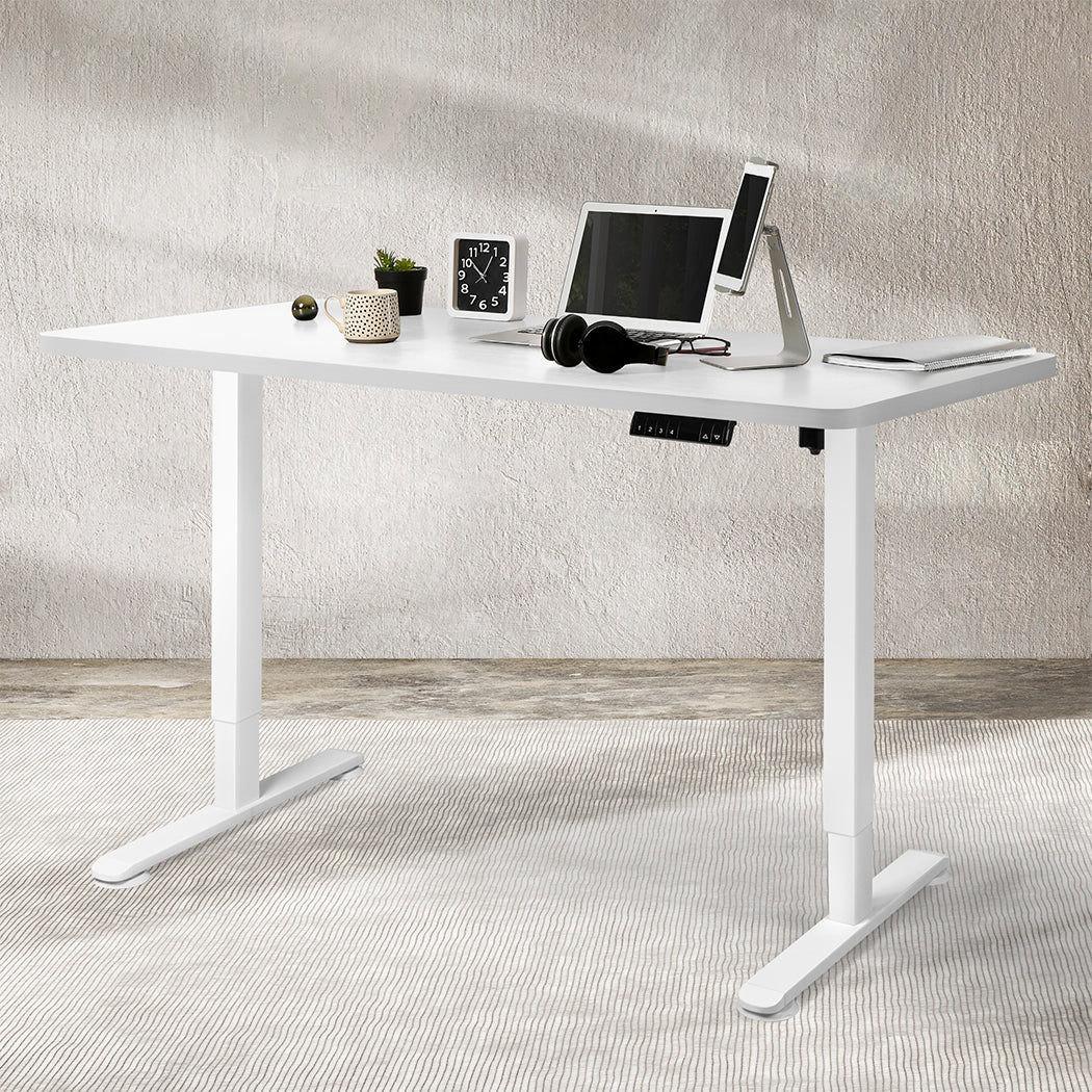 Levede Motorised Standing Desk Height 120cm White 800x 1.5MM-2018816927849385991