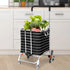 Mountview Foldable Shopping Cart Trolley-1954802730950332423