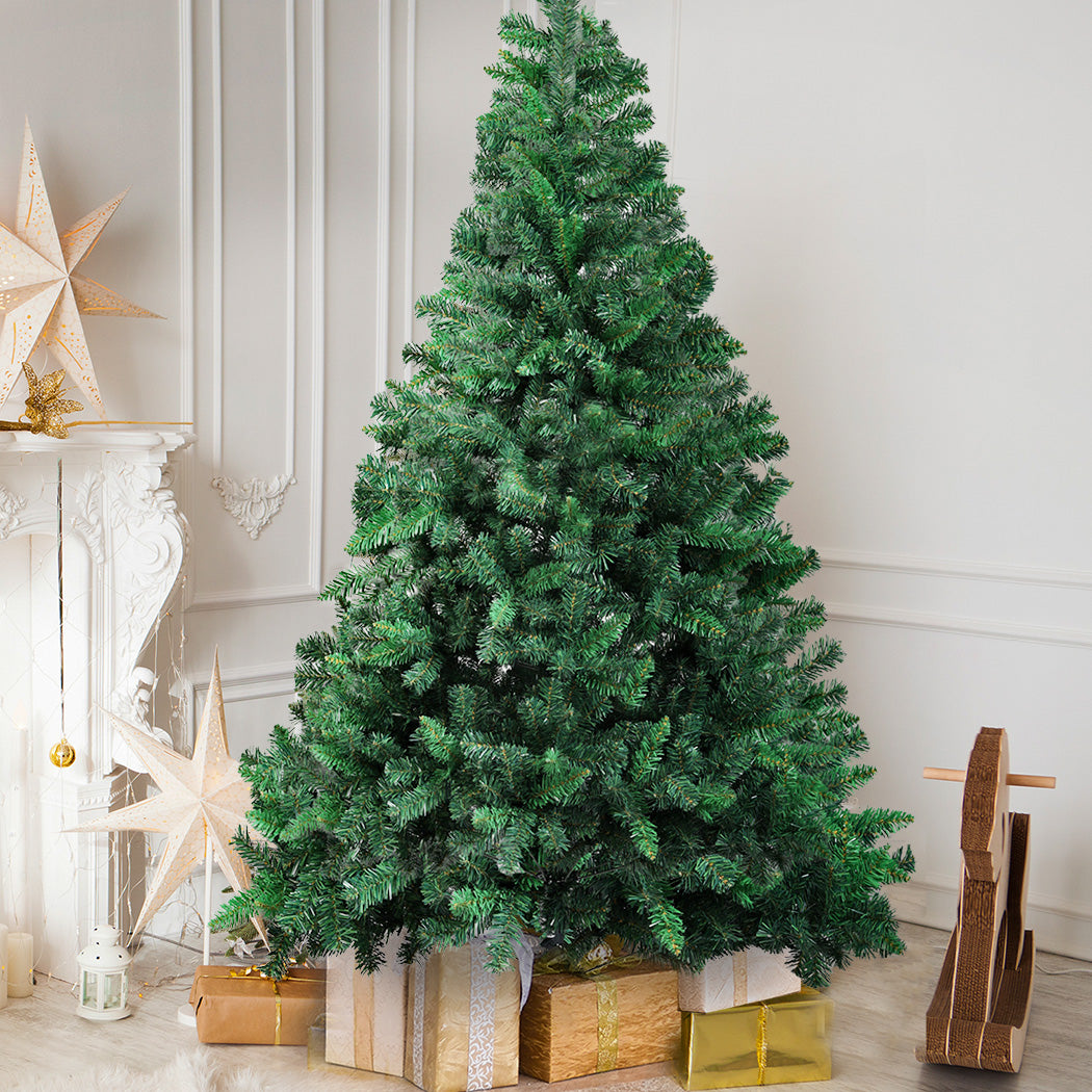 SANTACO 2.1M Christmas Tree with Stand-1954802399088611335