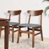 Levede 2xDining Chairs Kitchen Chair Brown 2Pack-1954802985624276999