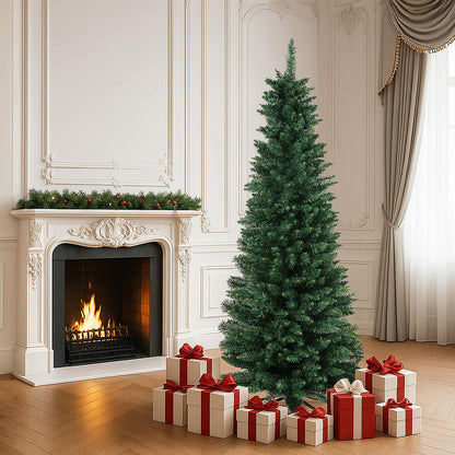 Santaco 1.8M 600Tips Pencil Christmas Tree-1952534166193180679