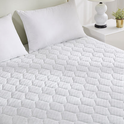 Dreamz Mattress Protector Topper Bamboo Queen-1954802845916205063