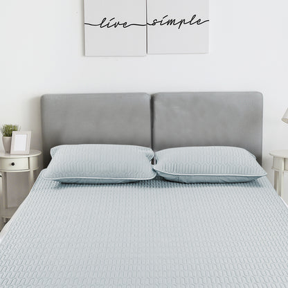 DreamZ Latex Cooling Bed Sheet Set Fitted 3PCS King-1954802917701718023