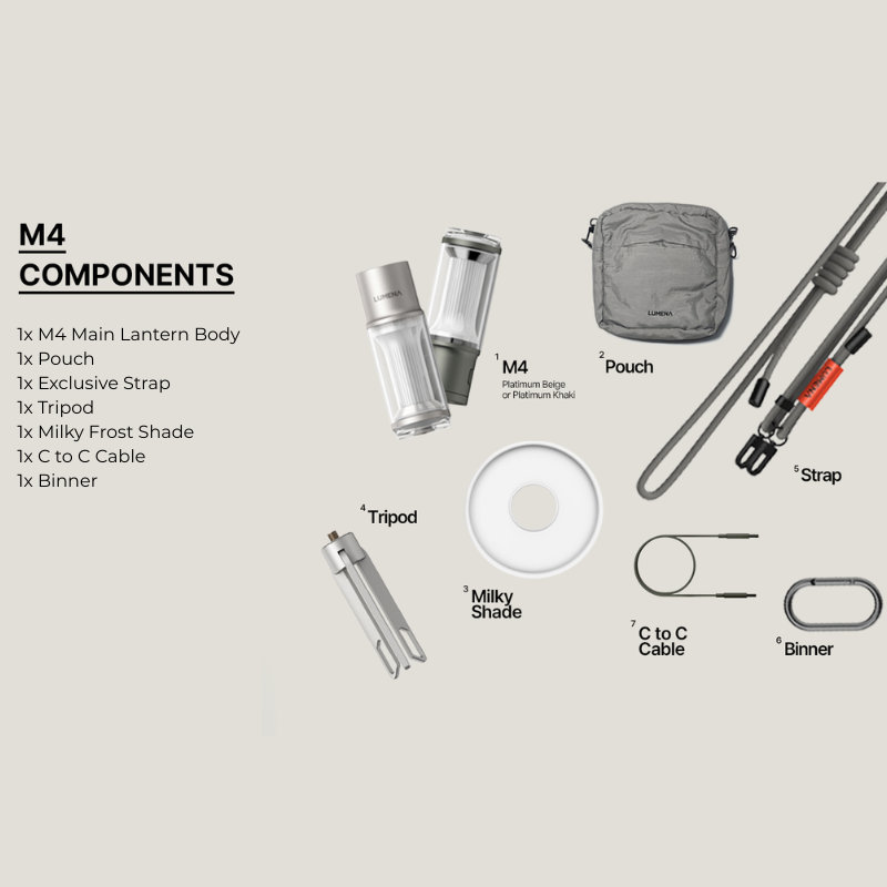 LUMENA M4 Cordless Lantern Multi LED Setting