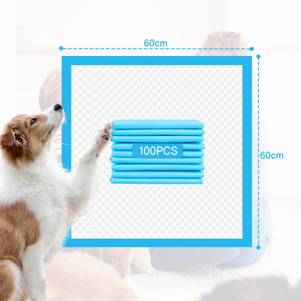 100 Pcs Dog Absorbent Training Pad 60 X 60 Cm - 09