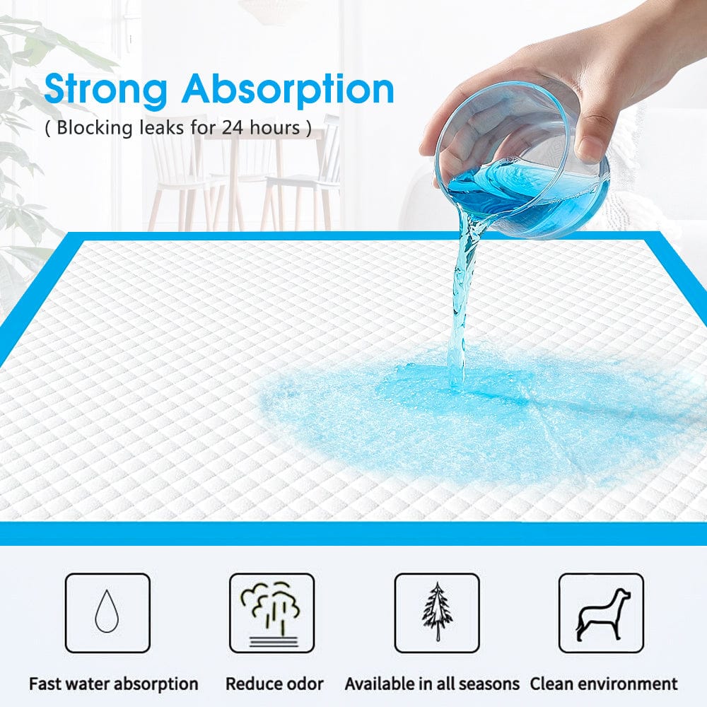 100 Pcs Dog Absorbent Training Pad 60 X 60 Cm - 02