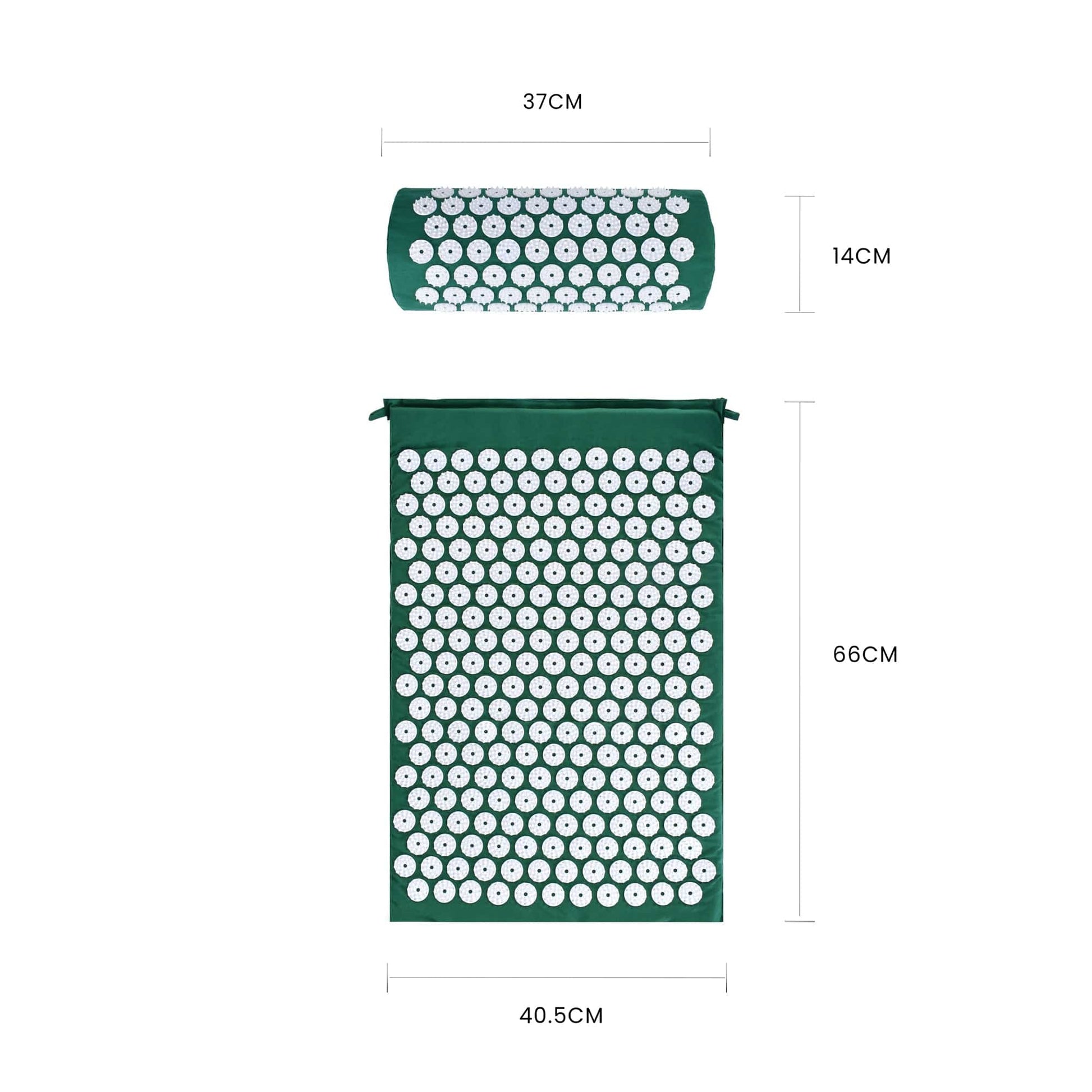 Acupressure Mat And Pillow Set With Bag - 15