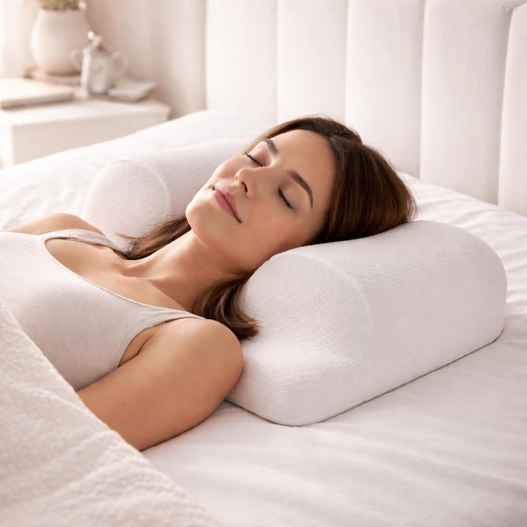 Memory Foam Pillow for Neck and Shoulder Support