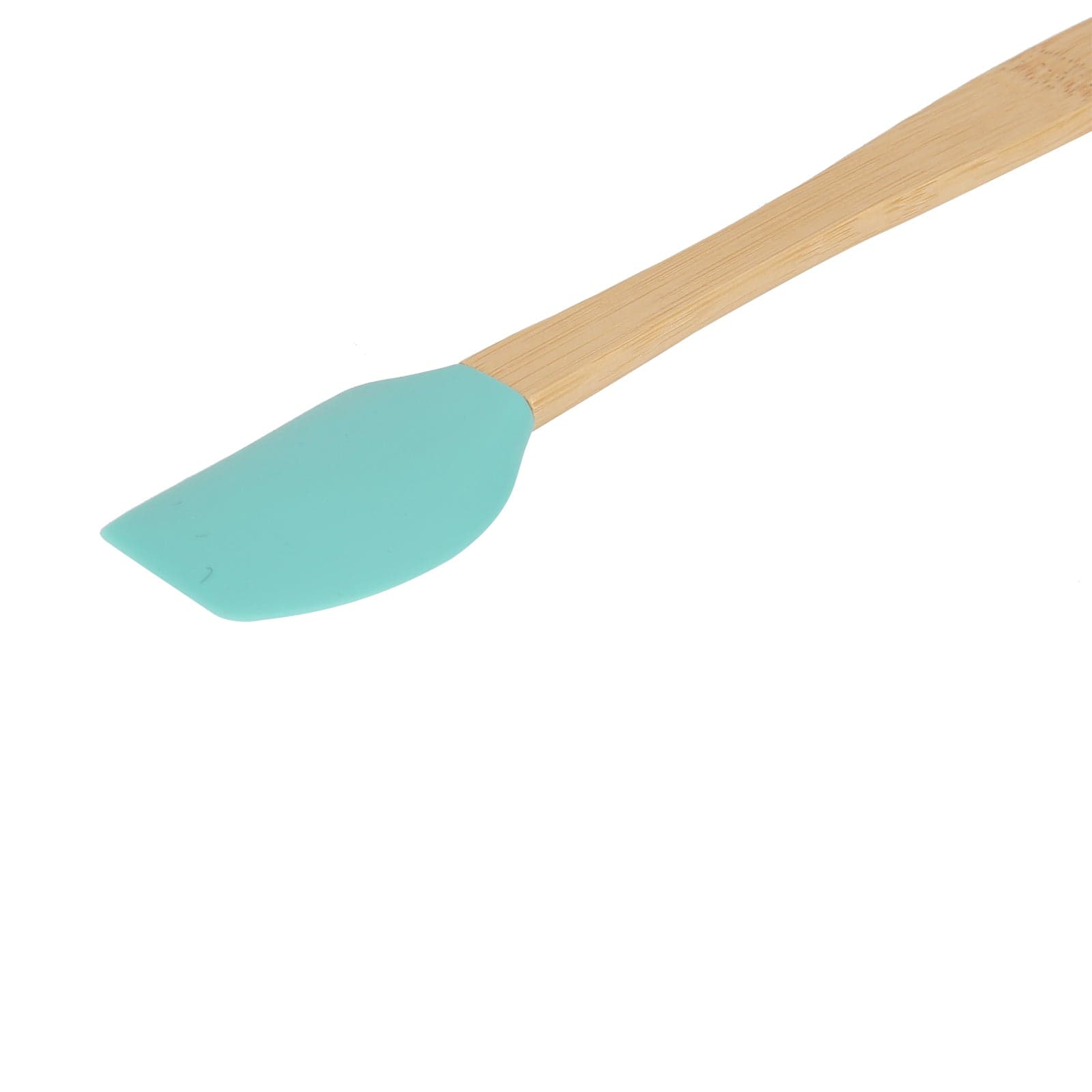 5Pcs Mini Silicone And Bamboo Utensils Set - 04