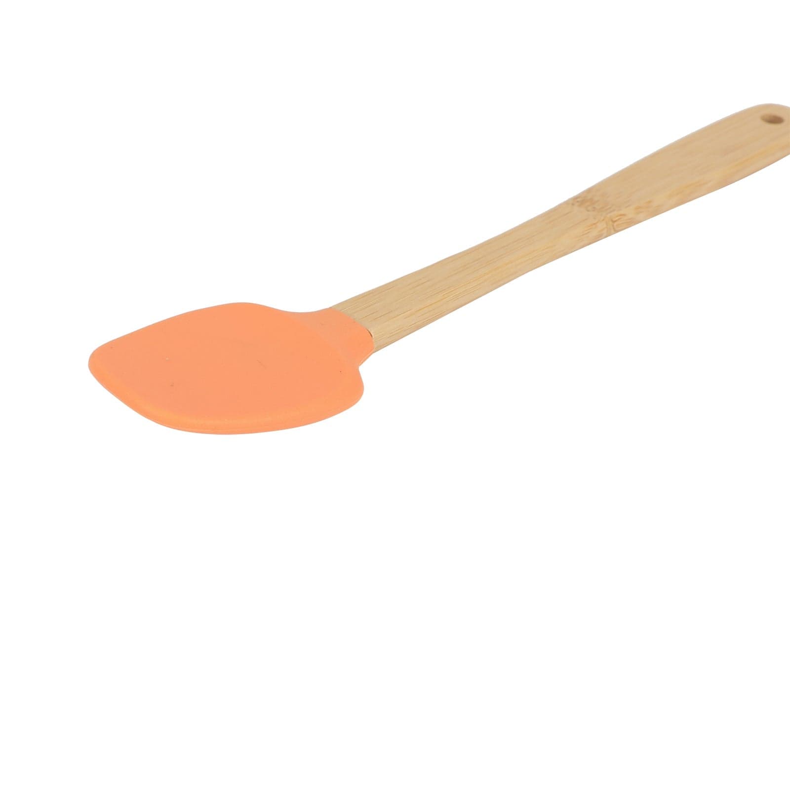 5Pcs Mini Silicone And Bamboo Utensils Set - 06