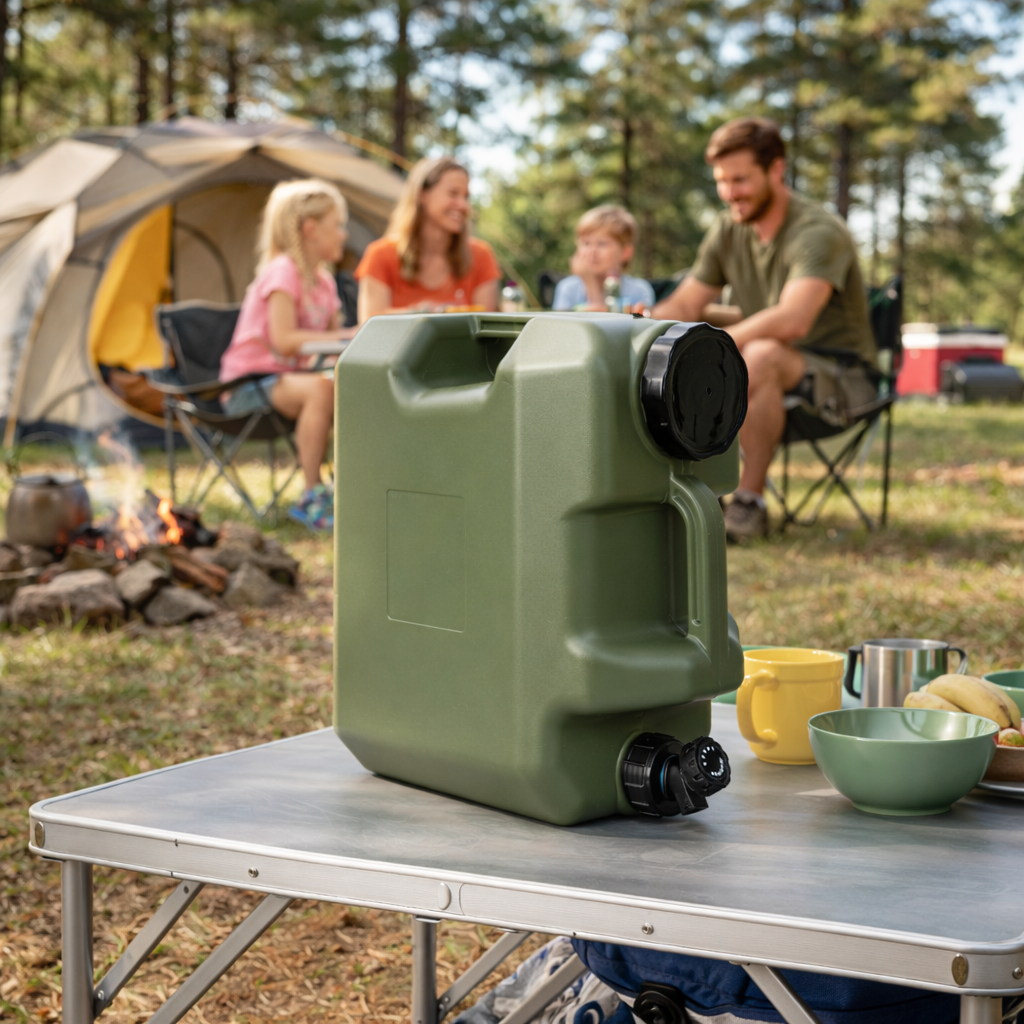 Mountview Water Container Jerry Can 18L - Green