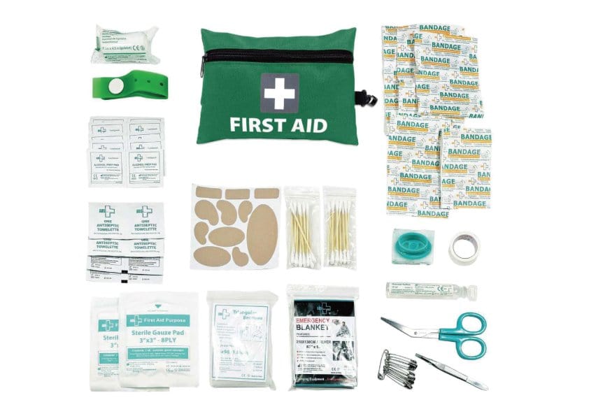 92 Pcs Emergency First Aid Kit Surgical Supplies Artg Registered Australia - 02