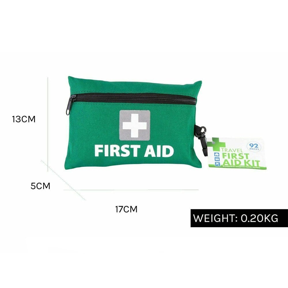 92 Pcs Emergency First Aid Kit Surgical Supplies Artg Registered Australia - 12